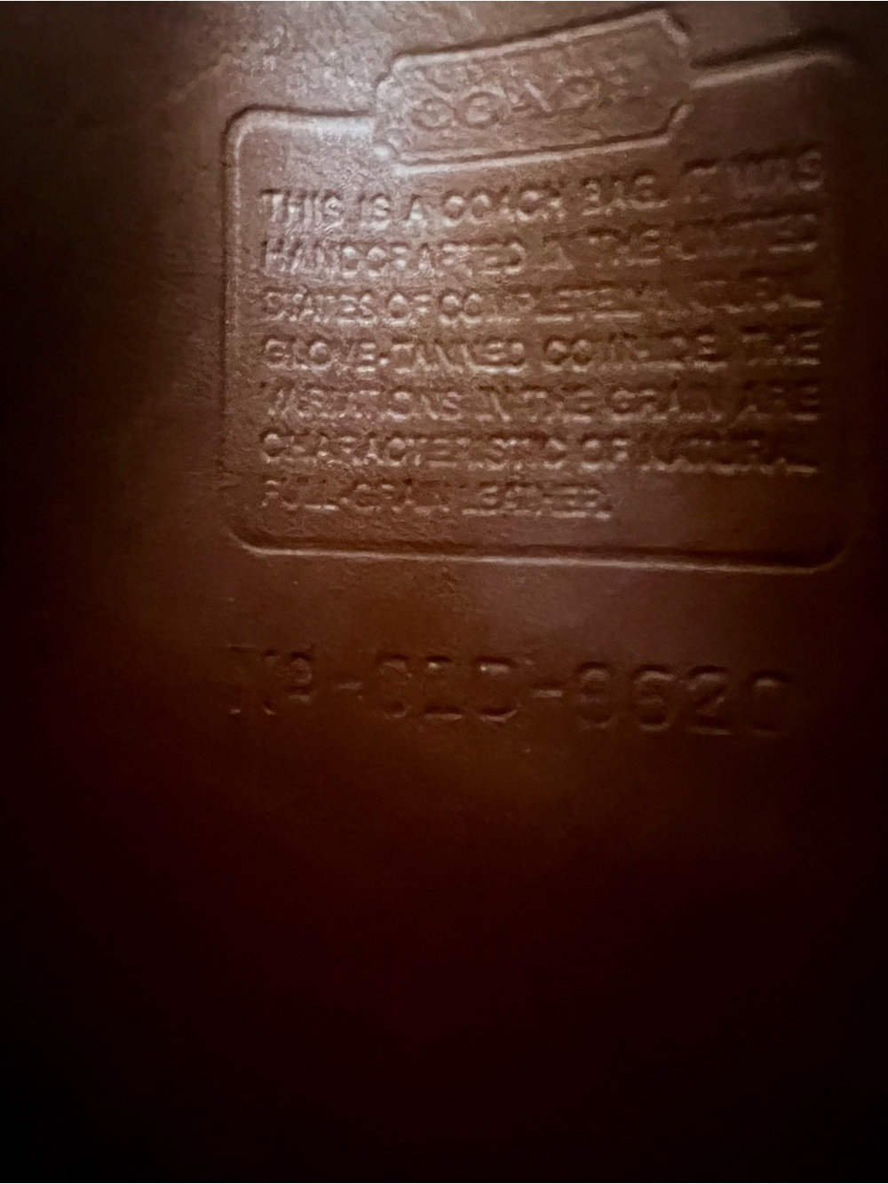 Vintage Classic Brown Leather Coach Bag - Picture 12 of 13